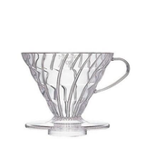 Hario, Hario V60 01 (1 Cup) Plastic Coffee Dripper - Clear, Redber Coffee