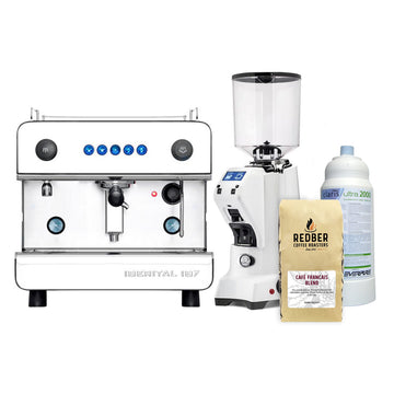 Iberital, Iberital IB7 1 Group Espresso Machine Package, Redber Coffee