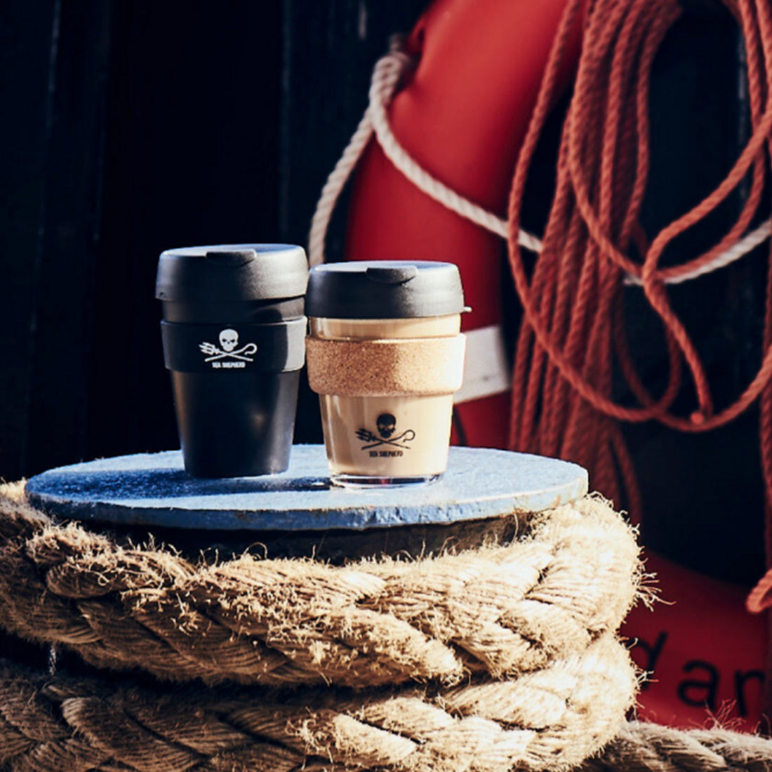 Keep shop cup coffee