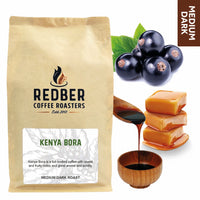 Redber, KENYA BORA ESTATE - Medium-Dark Roast Coffee, Redber Coffee