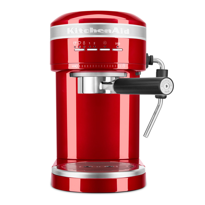 KitchenAid, KitchenAid Artisan Semi Automatic Espresso Coffee Machine - Candy Apple, Redber Coffee