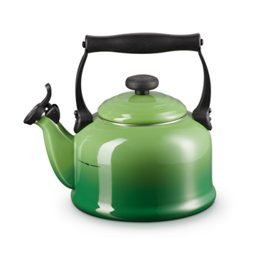 Le Creuset, Le Creuset Stoneware Traditional Kettle - Bamboo Green, Redber Coffee