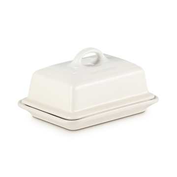 Le Creuset Stoneware Butter Dish - Meringue