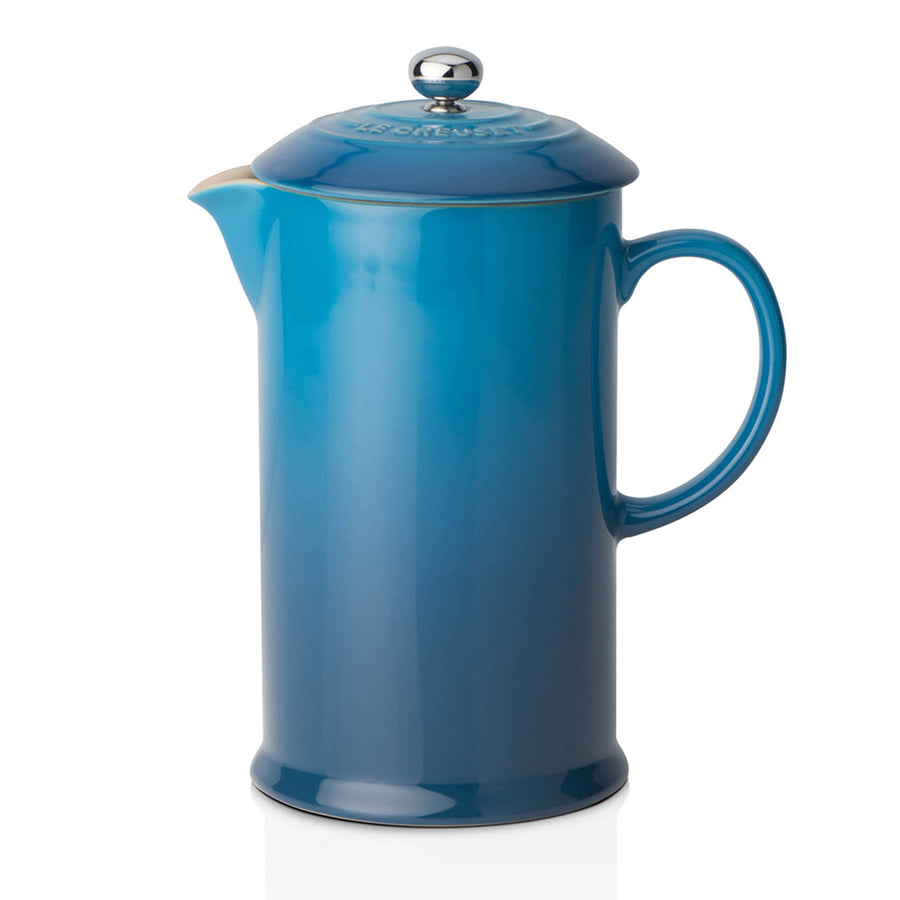 Le Creuset, Le Creuset Stoneware Cafetiere - Marseille Blue, Redber Coffee