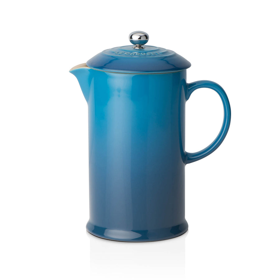Le Creuset, Le Creuset Stoneware Cafetiere - Marseille Blue, Redber Coffee