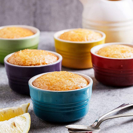 Le Creuset Stoneware Set of 6 Rainbow Ramekins
