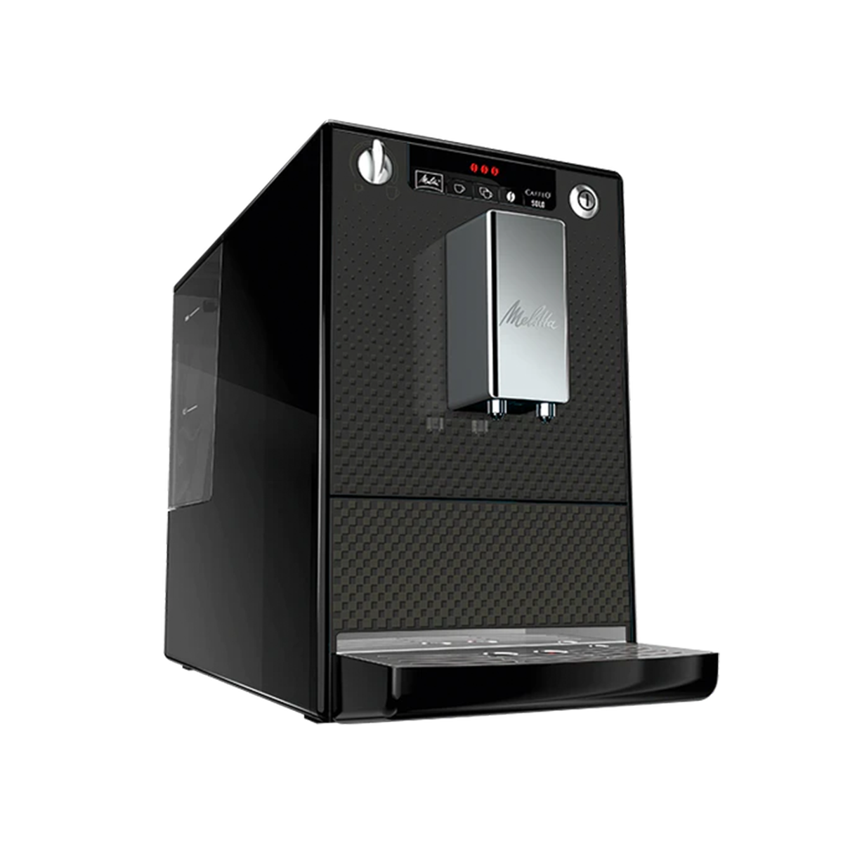 Melitta, Melitta Caffeo Solo E 950-333 Bean to Cup Coffee Machine - Black (Deluxe Moulded), Redber Coffee