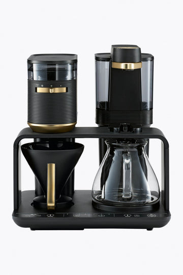 Melitta, Melitta EPOS Filter Coffee Machine with Built-in Grinder - Gold, Redber Coffee