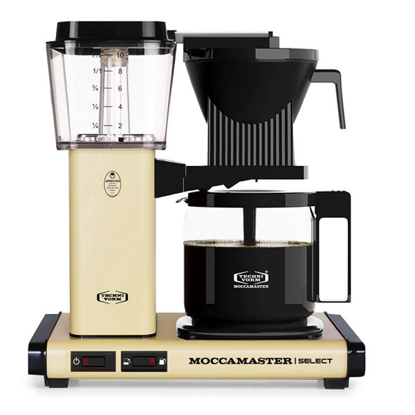 Moccamaster, Moccamaster KBG Select Filter Coffee Machine 53808 - Pastel Yellow, Redber Coffee