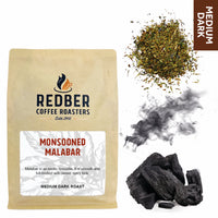 Redber, MONSOONED MALABAR AA - Medium-Dark Roast Coffee, Redber Coffee