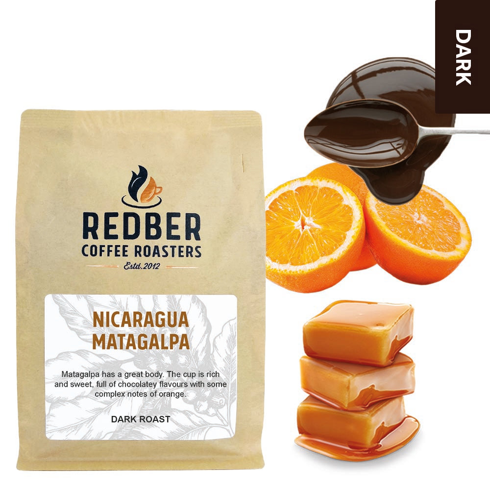 Redber, NICARAGUA MATAGALPA - Dark Roast Coffee, Redber Coffee