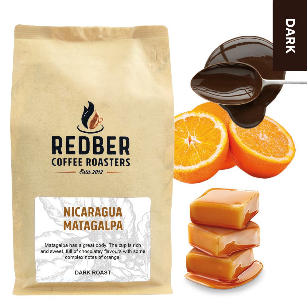 Redber, NICARAGUA MATAGALPA - Dark Roast Coffee, Redber Coffee