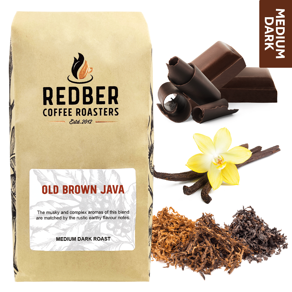 OLD BROWN JAVA - Medium-Dark Roast Coffee