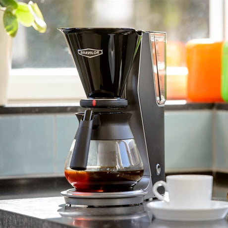 Bravilor Bonamat, Bravilor Junior Filter Coffee Machine - Brushed Aluminium, Redber Coffee