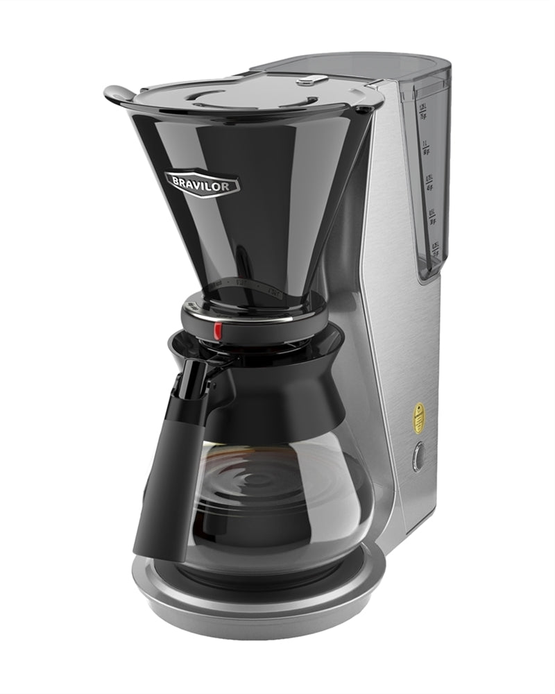 Bravilor Bonamat, Bravilor Junior Filter Coffee Machine - Brushed Aluminium, Redber Coffee