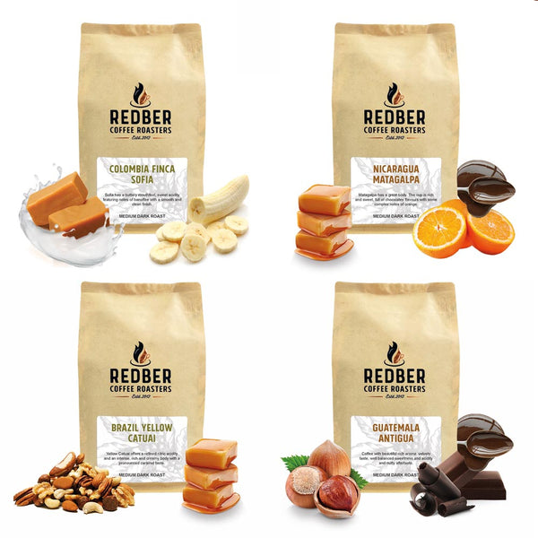 Redber, AMERICAS COFFEE TASTER PACK, Redber Coffee