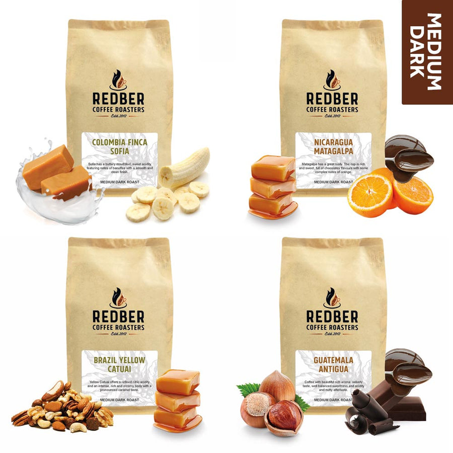 Redber, AMERICAS COFFEE TASTER PACK, Redber Coffee