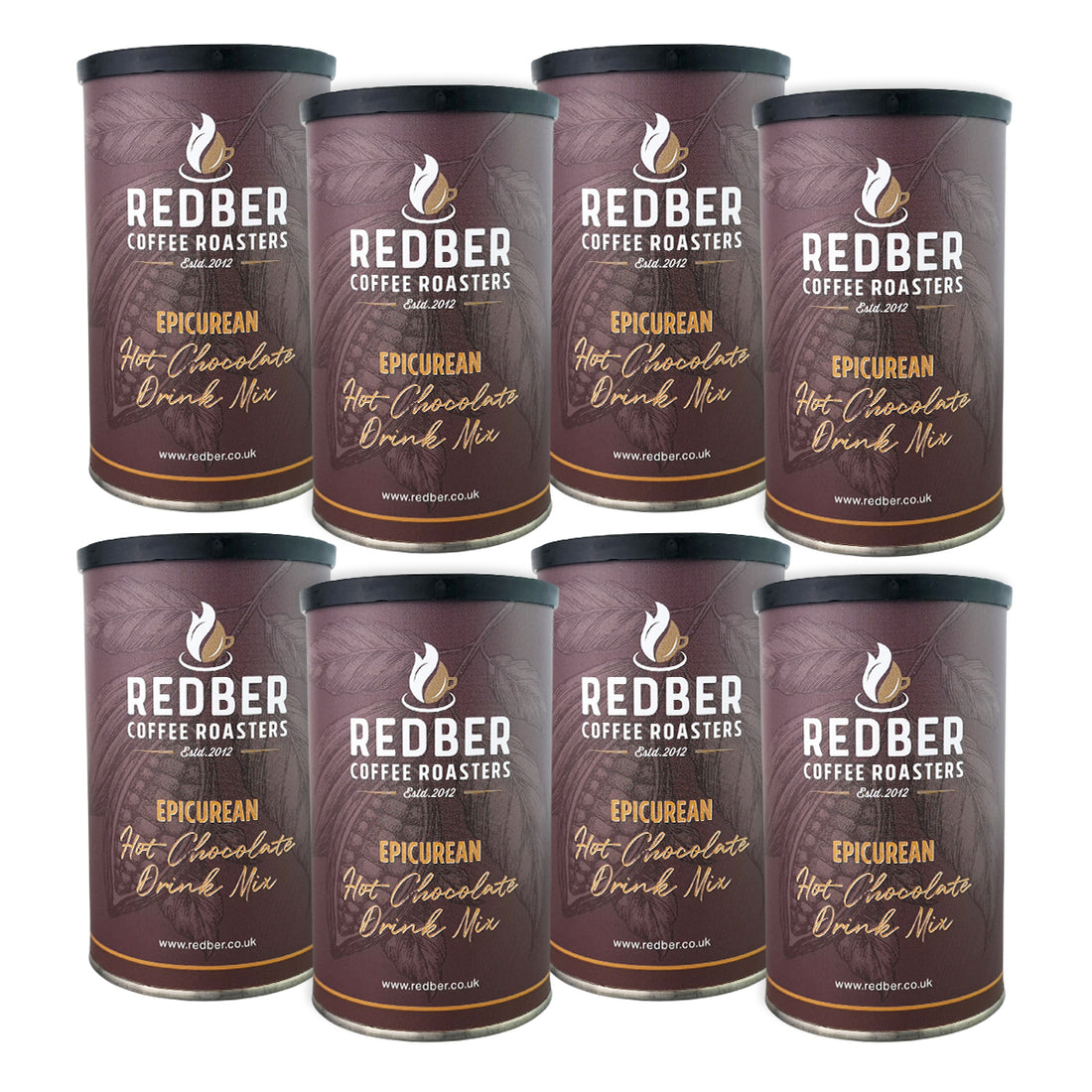 Redber, Redber Hot Chocolate 300g Tin, Redber Coffee
