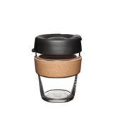 KeepCup, KeepCup Brew Cork Glass Reusable Coffee Cup 12oz - Black & 250g Guatemala Antigua Coffee, Redber Coffee