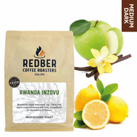 Redber, RWANDA INZOVU - Medium-Dark Roast Coffee, Redber Coffee
