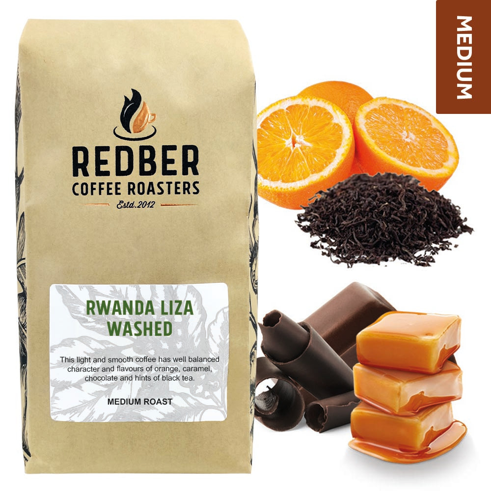 Redber, RWANDA LIZA WASHED - Medium Roast Coffee, Redber Coffee