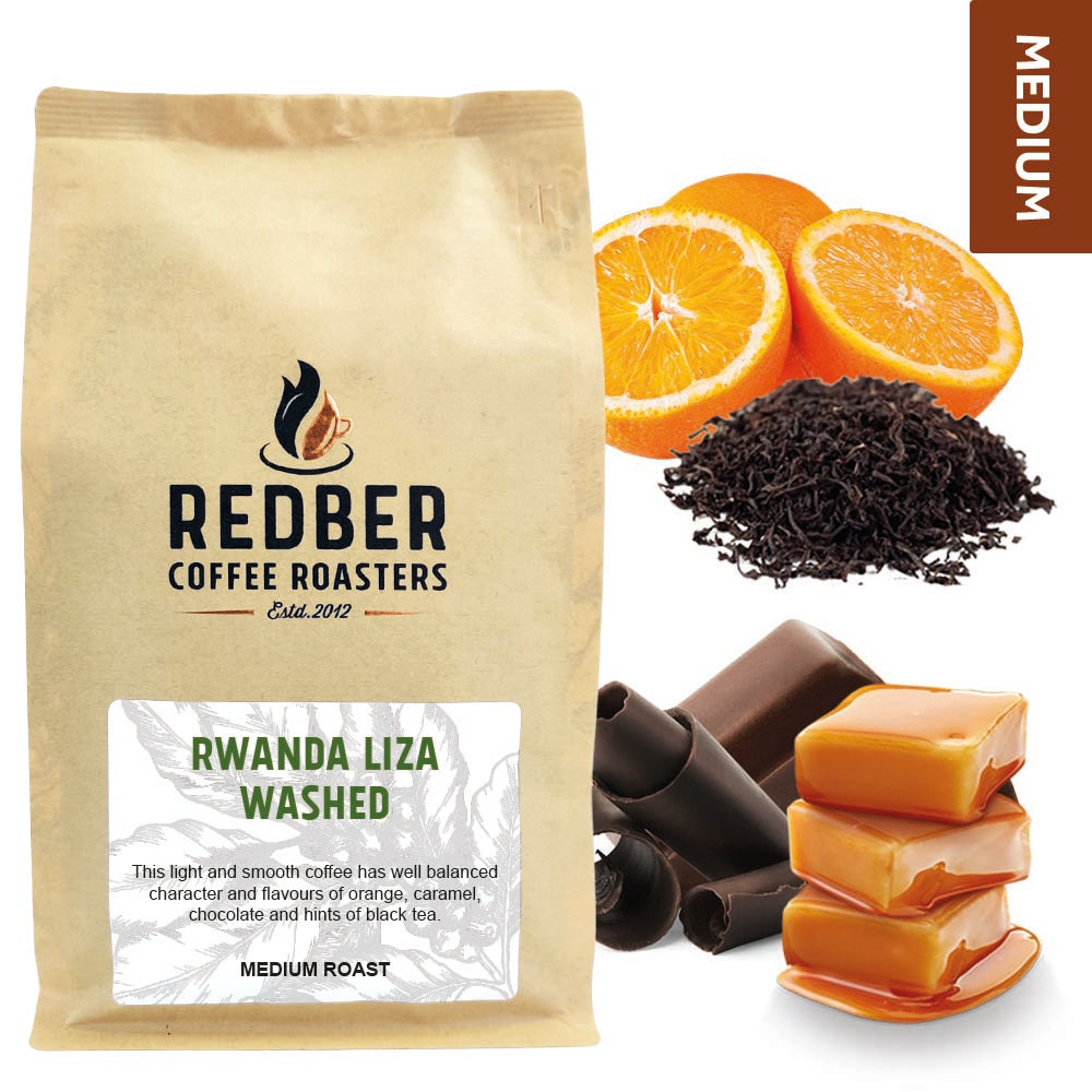 Redber, RWANDA LIZA WASHED - Medium Roast Coffee, Redber Coffee