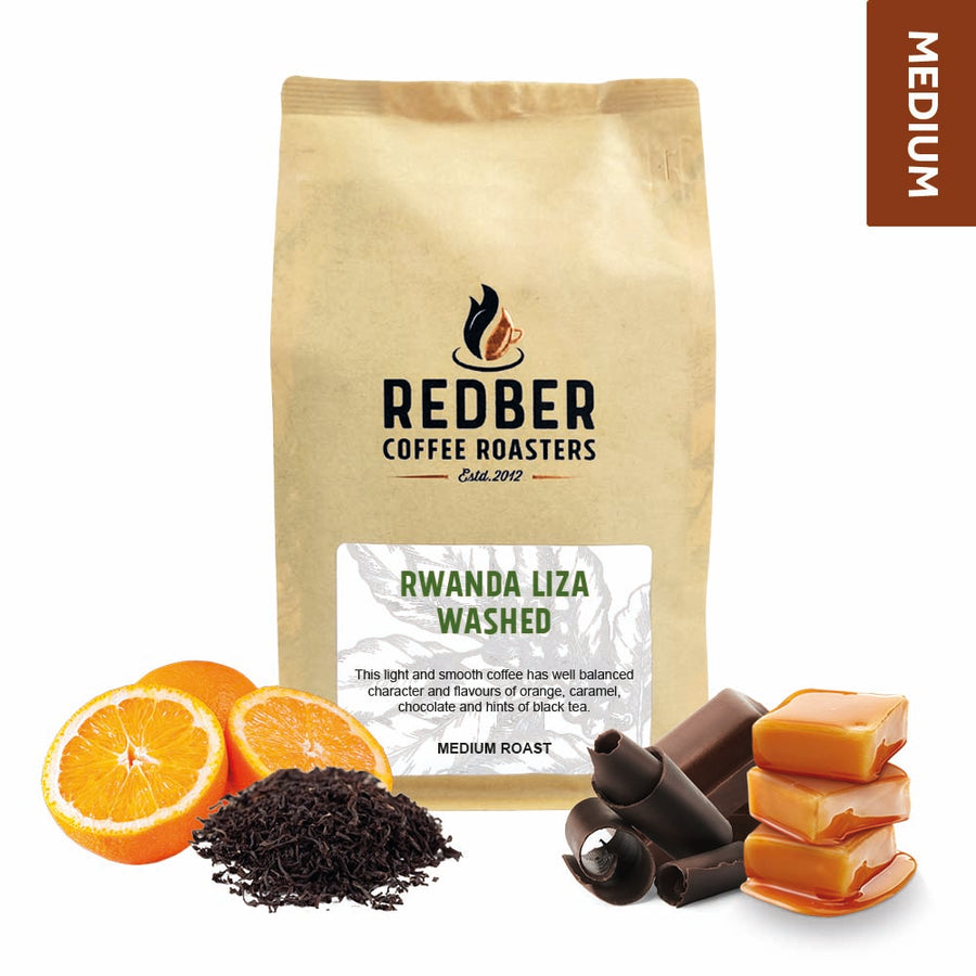 Redber, RWANDA LIZA WASHED - Medium Roast Coffee, Redber Coffee
