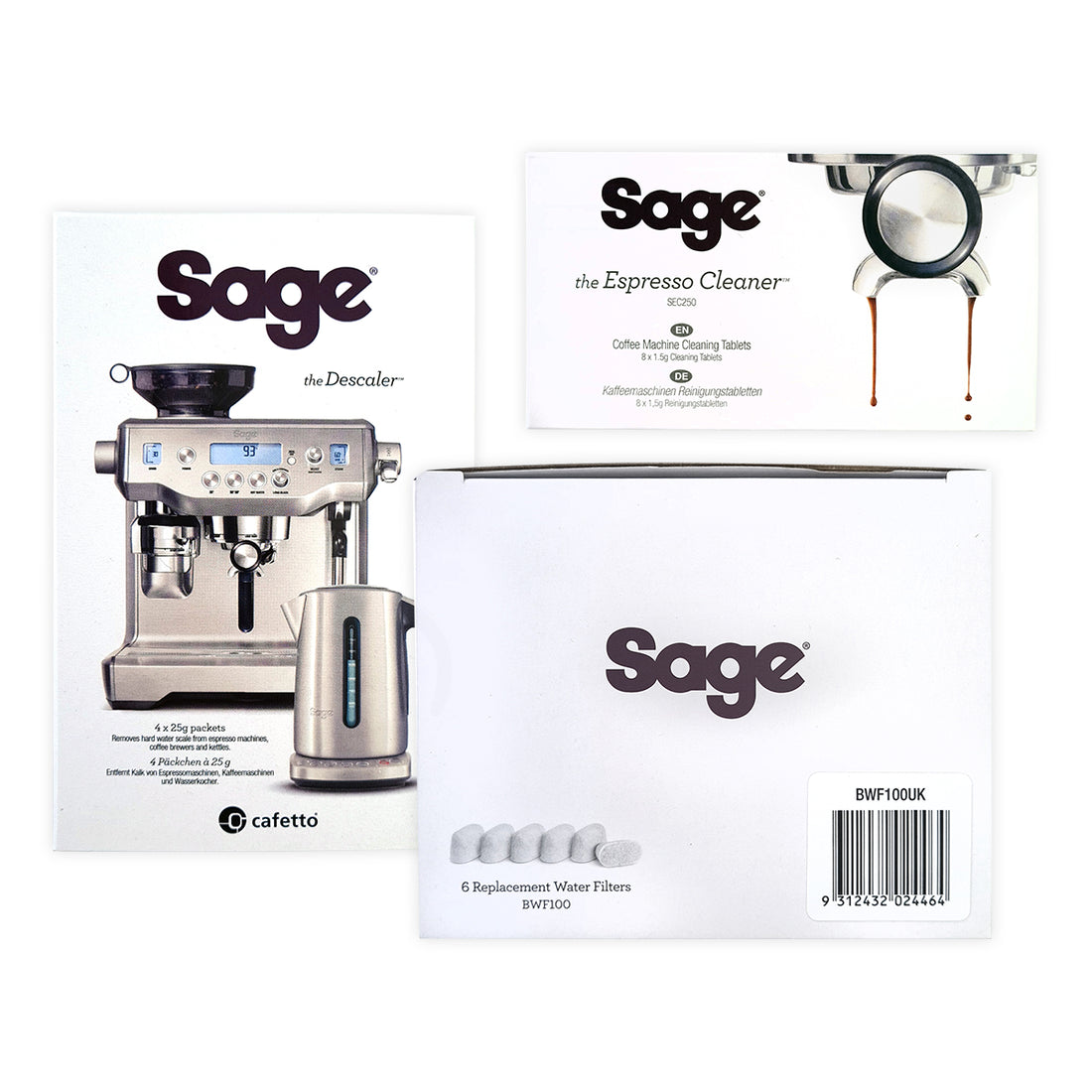 Sage coffee outlet machine cleaning