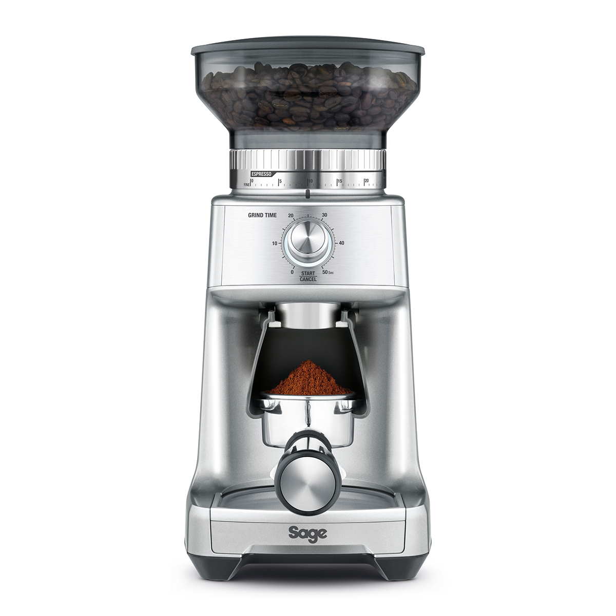 Sage, Sage The Dose Control Pro coffee grinder - Silver, Redber Coffee