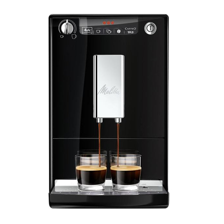 Melitta, Melitta Caffeo Solo (Black) Bean to Cup Coffee Machine, Redber Coffee