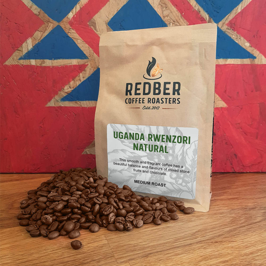 Redber, UGANDA RWENZORI KISINGA NATURAL - Medium Roast Coffee, Redber Coffee