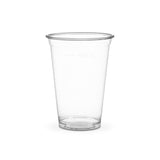 Vegware, Vegware Clear CE Plain PLA Cold Cup 96-Series 400ml/16oz (Pack of 1000), Redber Coffee
