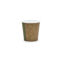 Vegware, Vegware Compostable Coffee Cups Single Wall 110ml / 4oz (Pack of 1000), Redber Coffee