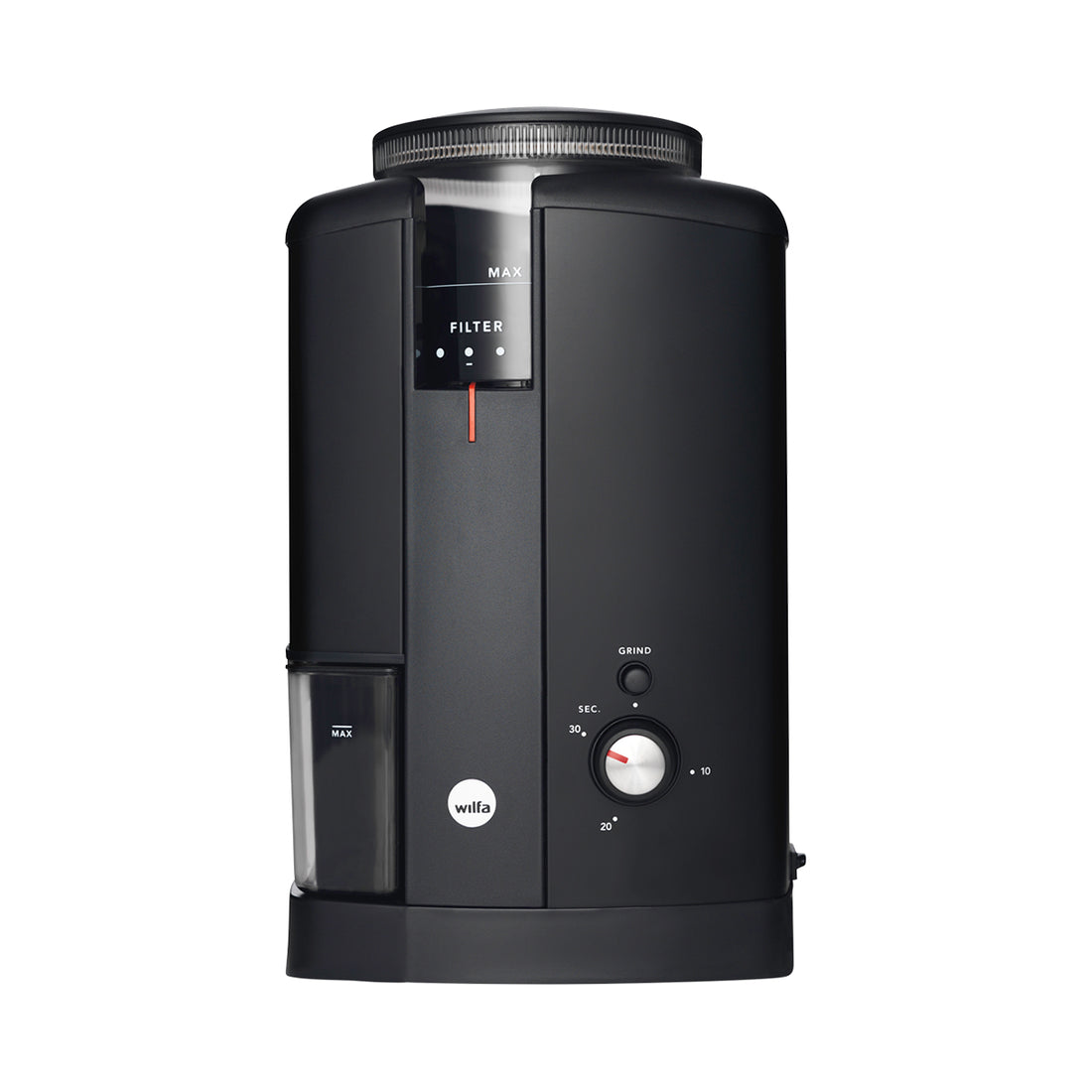 Wilfa, Wilfa Svart Aroma Precision Electric Coffee Grinder CGWS-130B - Black, Redber Coffee