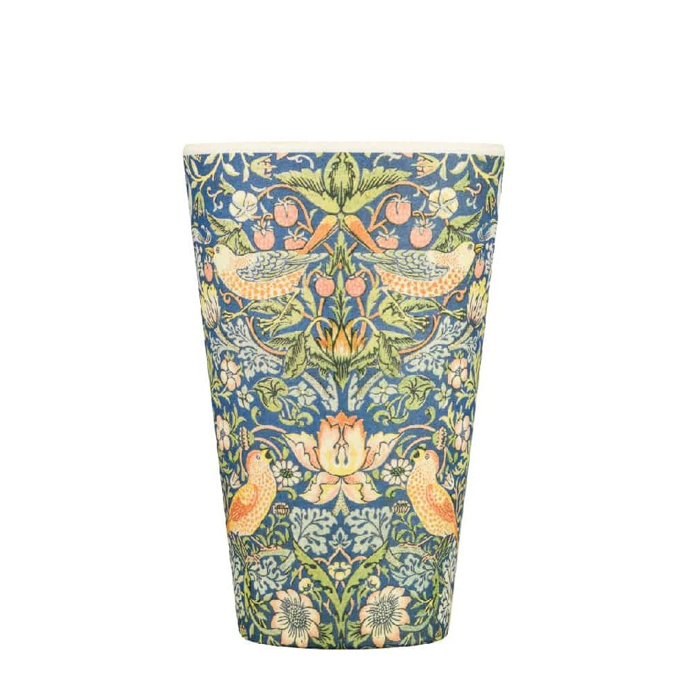 Ecoffee, William Morris Ecoffee Cup Reusable Bamboo Travel Cup 0.4l / 14 oz. - Thief, Redber Coffee